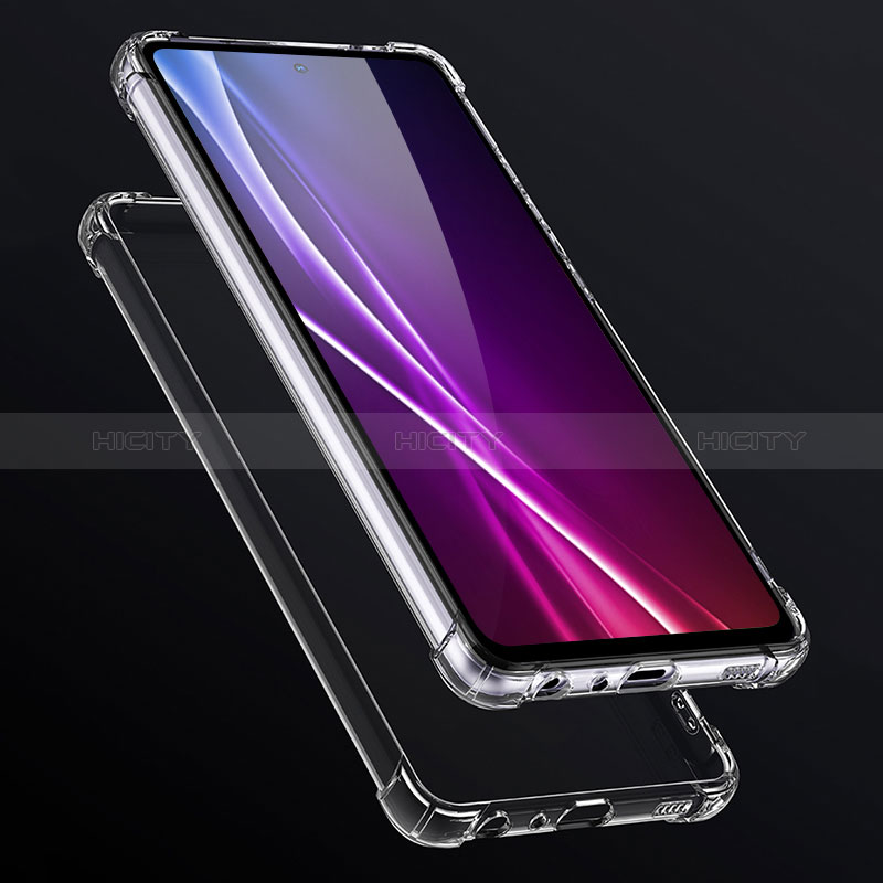 Ultra-thin Transparent TPU Soft Case T04 for Samsung Galaxy A72 4G Clear