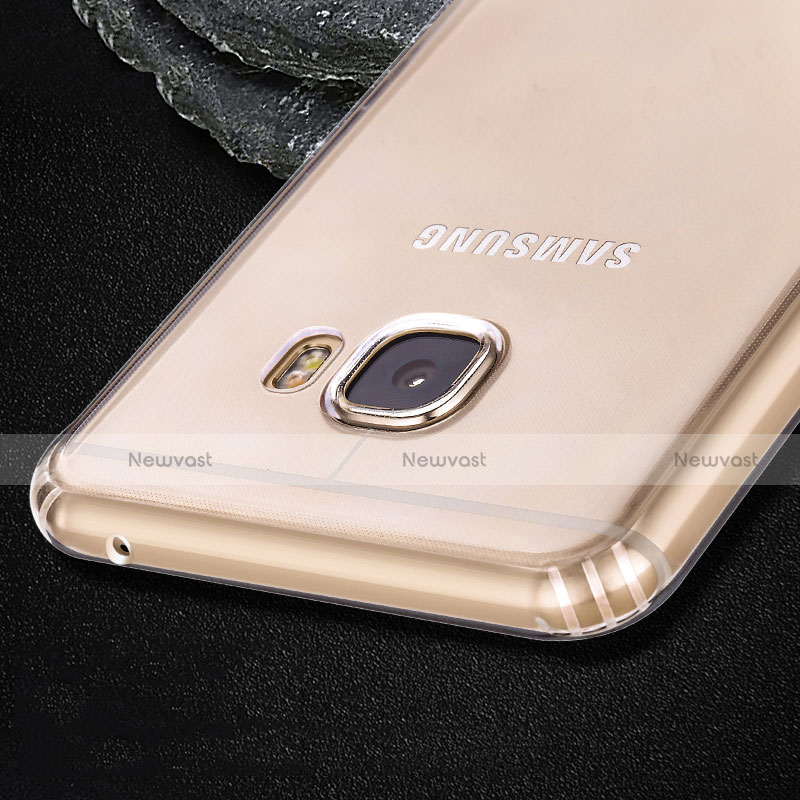 Ultra-thin Transparent TPU Soft Case T04 for Samsung Galaxy C5 SM-C5000 Clear