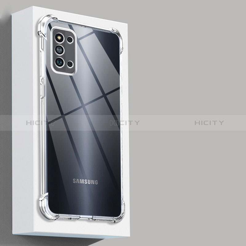 Ultra-thin Transparent TPU Soft Case T04 for Samsung Galaxy F52 5G Clear
