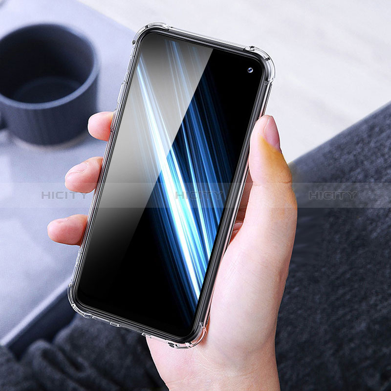 Ultra-thin Transparent TPU Soft Case T04 for Samsung Galaxy F52 5G Clear