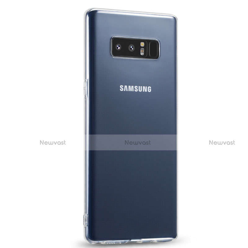 Ultra-thin Transparent TPU Soft Case T04 for Samsung Galaxy Note 8 Clear