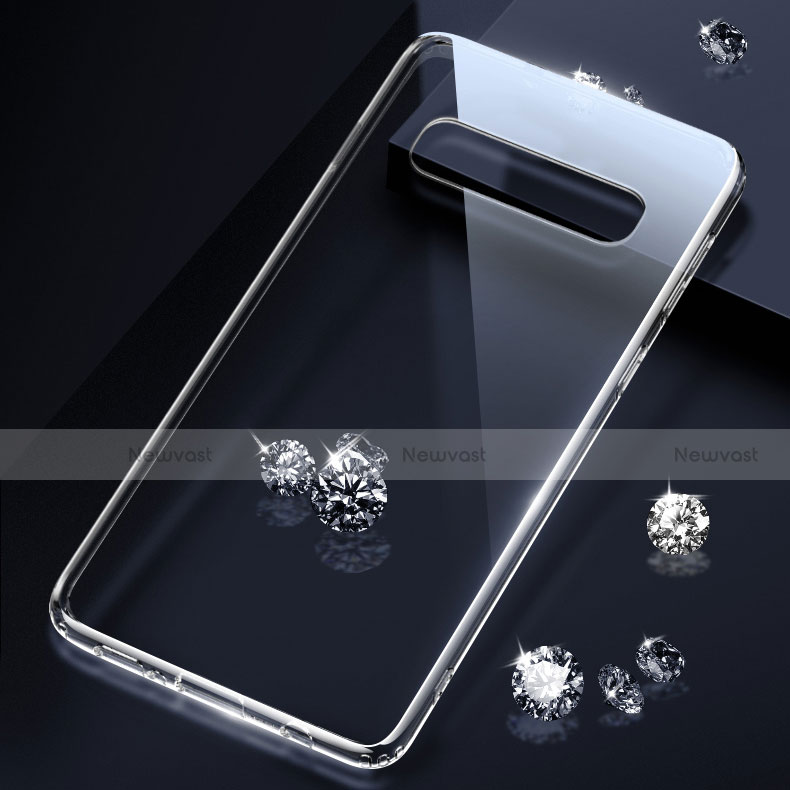 Ultra-thin Transparent TPU Soft Case T04 for Samsung Galaxy S10 Plus Clear