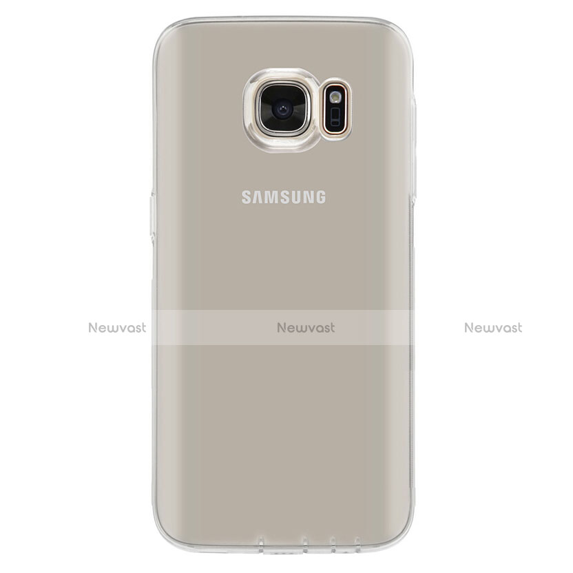 Ultra-thin Transparent TPU Soft Case T04 for Samsung Galaxy S7 G930F G930FD Clear