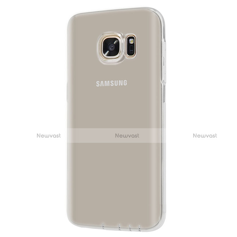 Ultra-thin Transparent TPU Soft Case T04 for Samsung Galaxy S7 G930F G930FD Clear