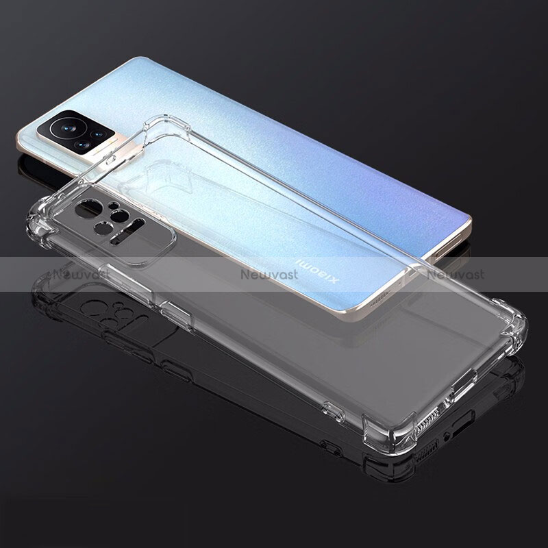 Ultra-thin Transparent TPU Soft Case T04 for Xiaomi Civi 1S 5G Clear