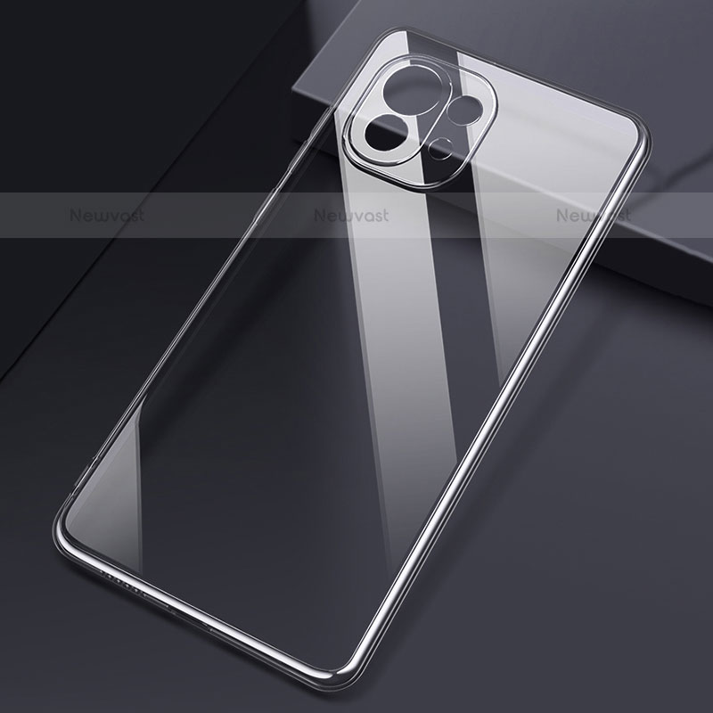 Ultra-thin Transparent TPU Soft Case T04 for Xiaomi Mi 11 Lite 5G NE Clear