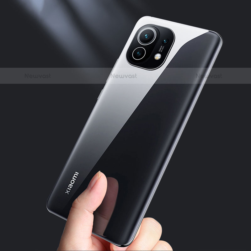 Ultra-thin Transparent TPU Soft Case T04 for Xiaomi Mi 11 Lite 5G NE Clear