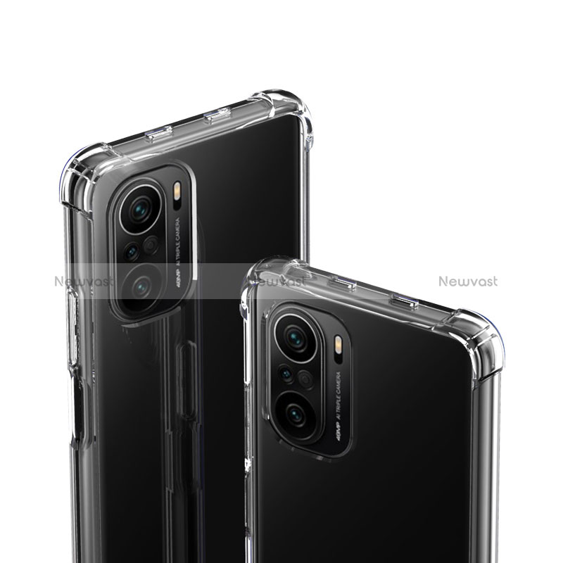 Ultra-thin Transparent TPU Soft Case T04 for Xiaomi Mi 11X Pro 5G Clear