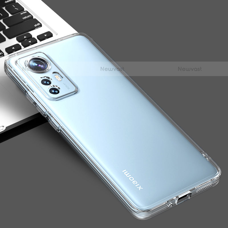 Ultra-thin Transparent TPU Soft Case T04 for Xiaomi Mi 12 Lite 5G Clear