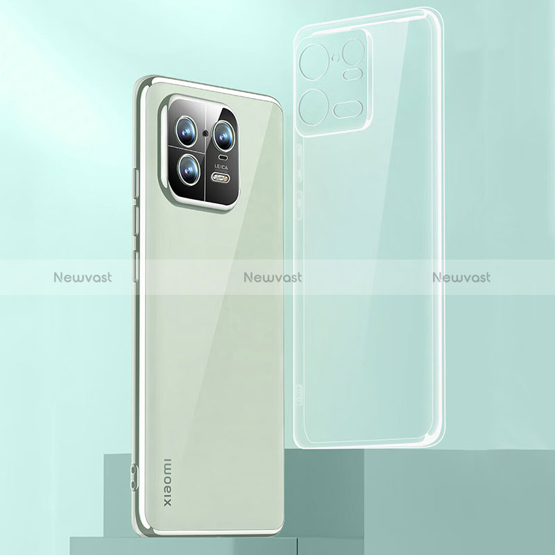 Ultra-thin Transparent TPU Soft Case T04 for Xiaomi Mi 13 Pro 5G Clear