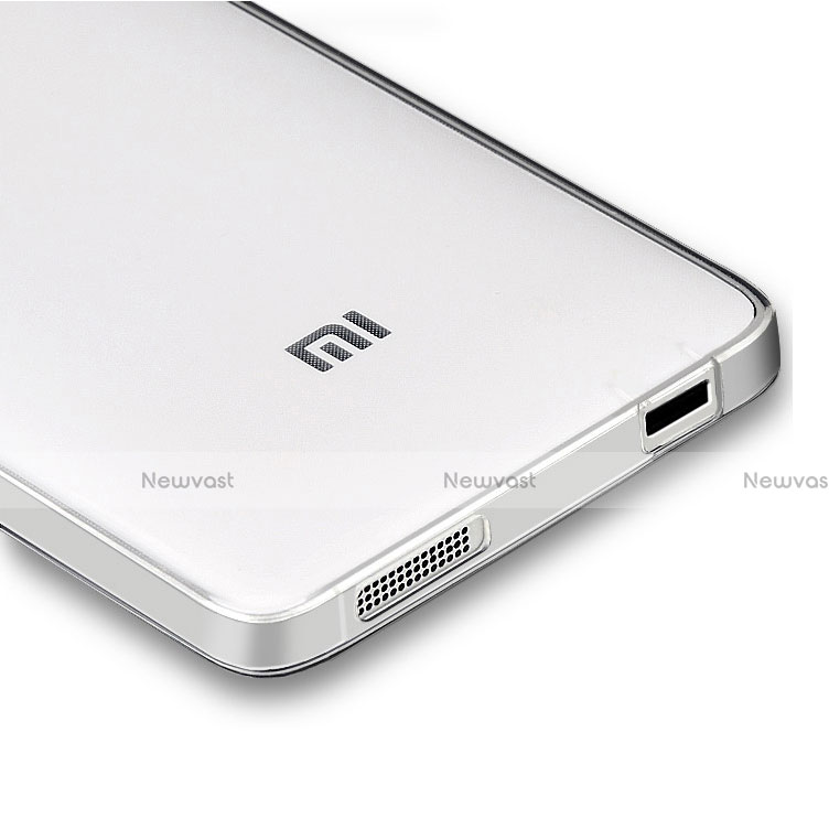 Ultra-thin Transparent TPU Soft Case T04 for Xiaomi Mi 4 Clear