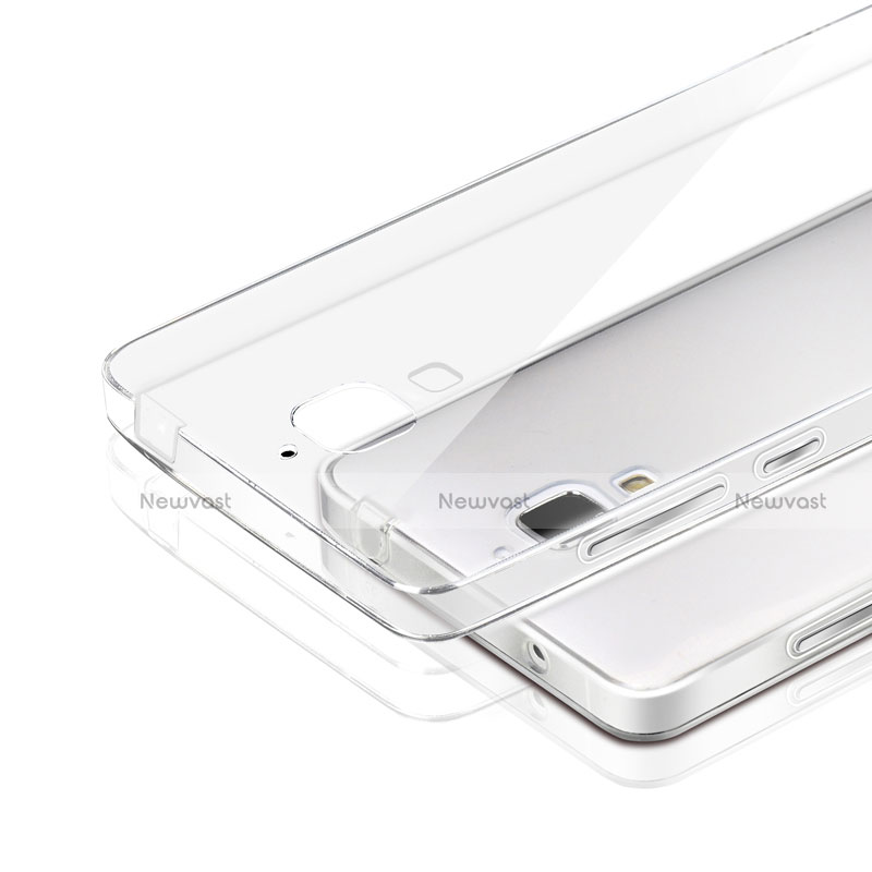 Ultra-thin Transparent TPU Soft Case T04 for Xiaomi Mi 4 LTE Clear