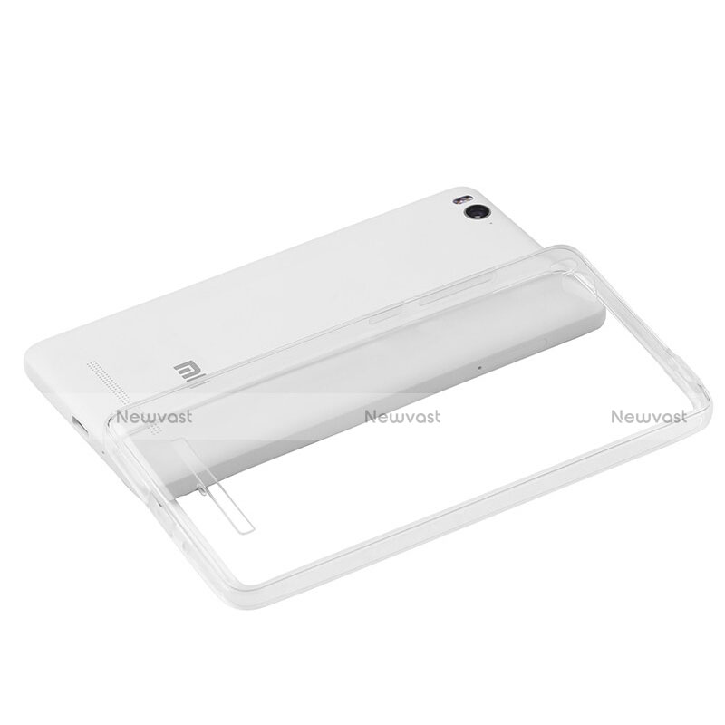 Ultra-thin Transparent TPU Soft Case T04 for Xiaomi Mi 4C Clear