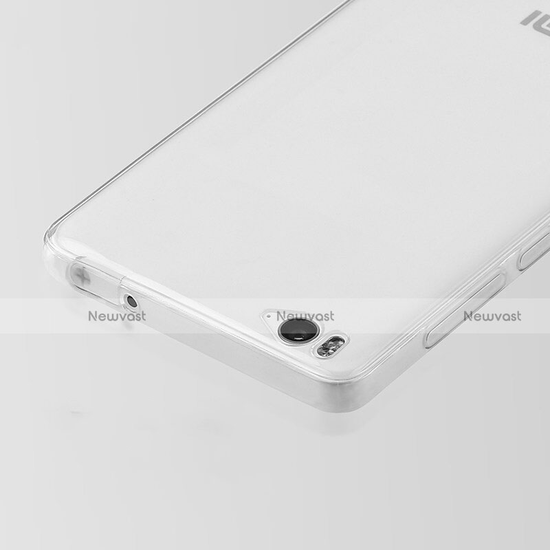 Ultra-thin Transparent TPU Soft Case T04 for Xiaomi Mi 4C Clear