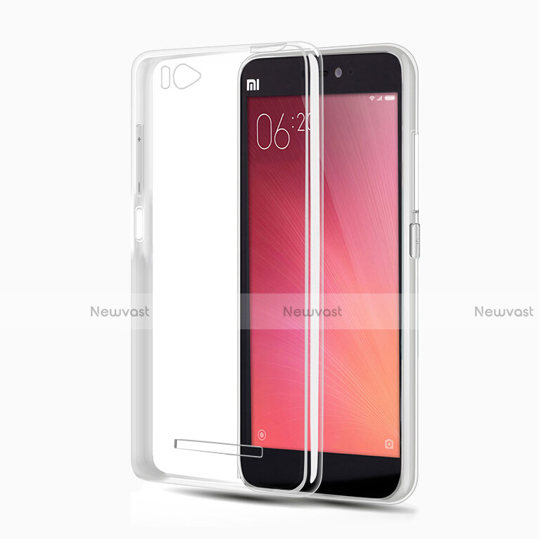 Ultra-thin Transparent TPU Soft Case T04 for Xiaomi Mi 4i Clear