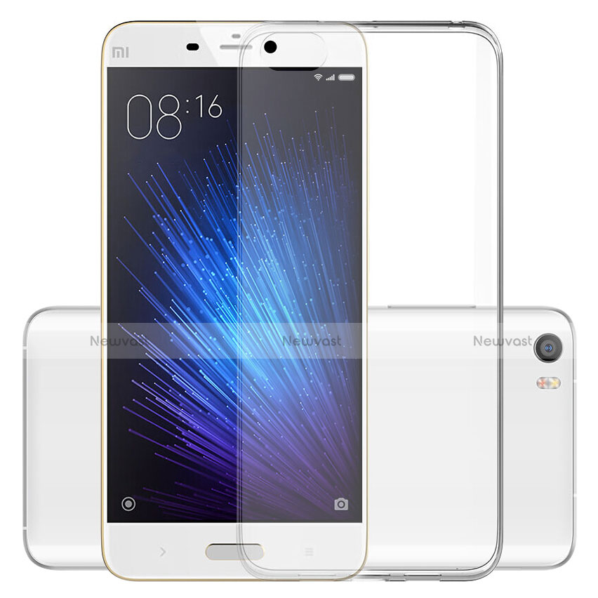 Ultra-thin Transparent TPU Soft Case T04 for Xiaomi Mi 5 Clear