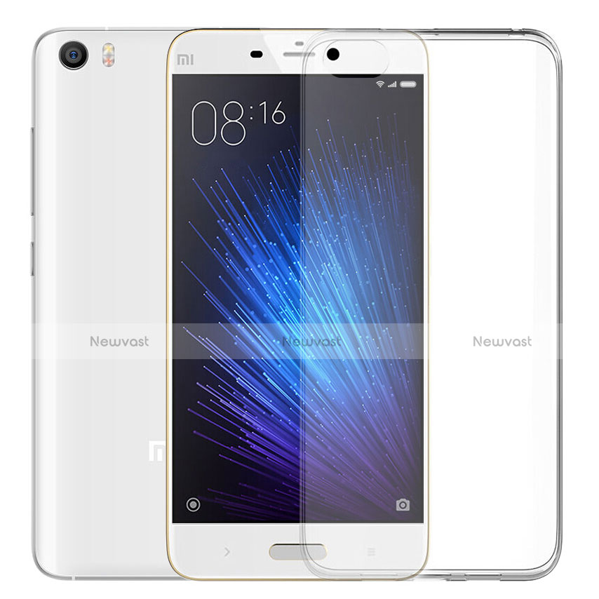 Ultra-thin Transparent TPU Soft Case T04 for Xiaomi Mi 5 Clear