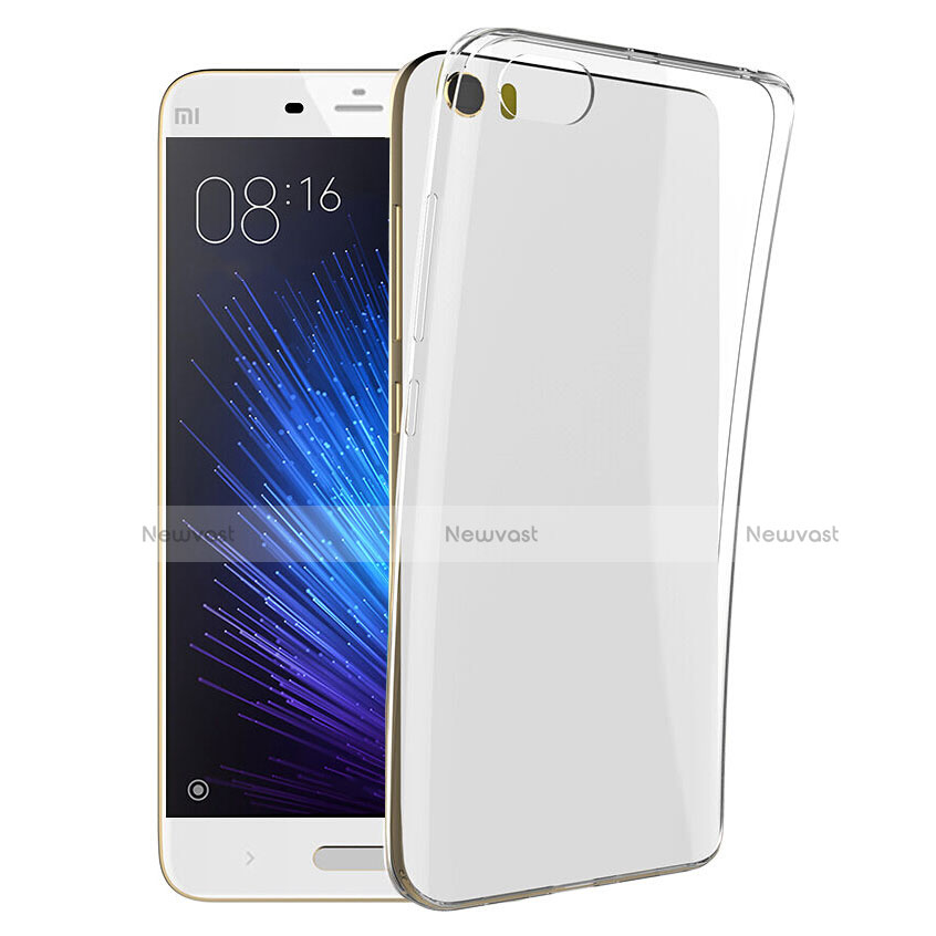 Ultra-thin Transparent TPU Soft Case T04 for Xiaomi Mi 5 Clear