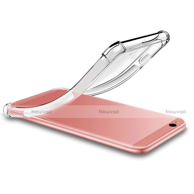 Ultra-thin Transparent TPU Soft Case T04 for Xiaomi Mi 5C Clear