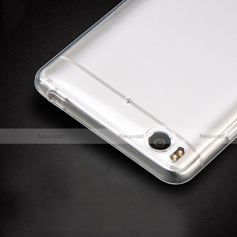 Ultra-thin Transparent TPU Soft Case T04 for Xiaomi Mi 5S 4G Clear