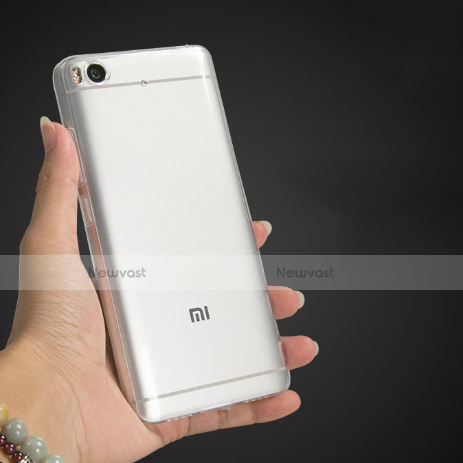 Ultra-thin Transparent TPU Soft Case T04 for Xiaomi Mi 5S 4G Clear