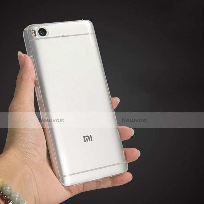 Ultra-thin Transparent TPU Soft Case T04 for Xiaomi Mi 5S Clear