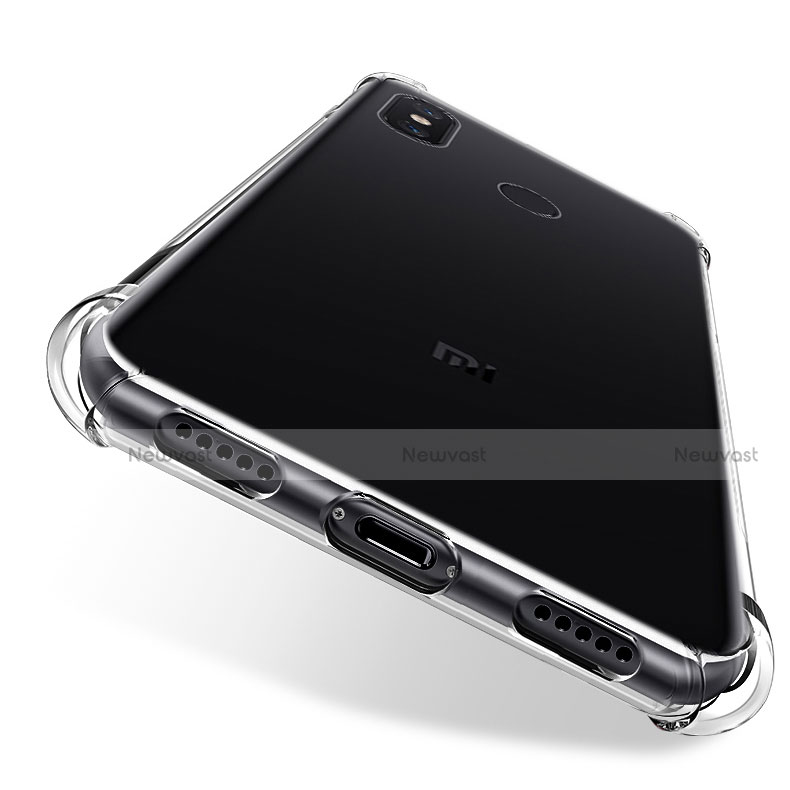 Ultra-thin Transparent TPU Soft Case T04 for Xiaomi Mi 8 Clear