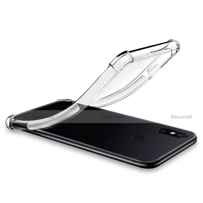 Ultra-thin Transparent TPU Soft Case T04 for Xiaomi Mi 8 Clear