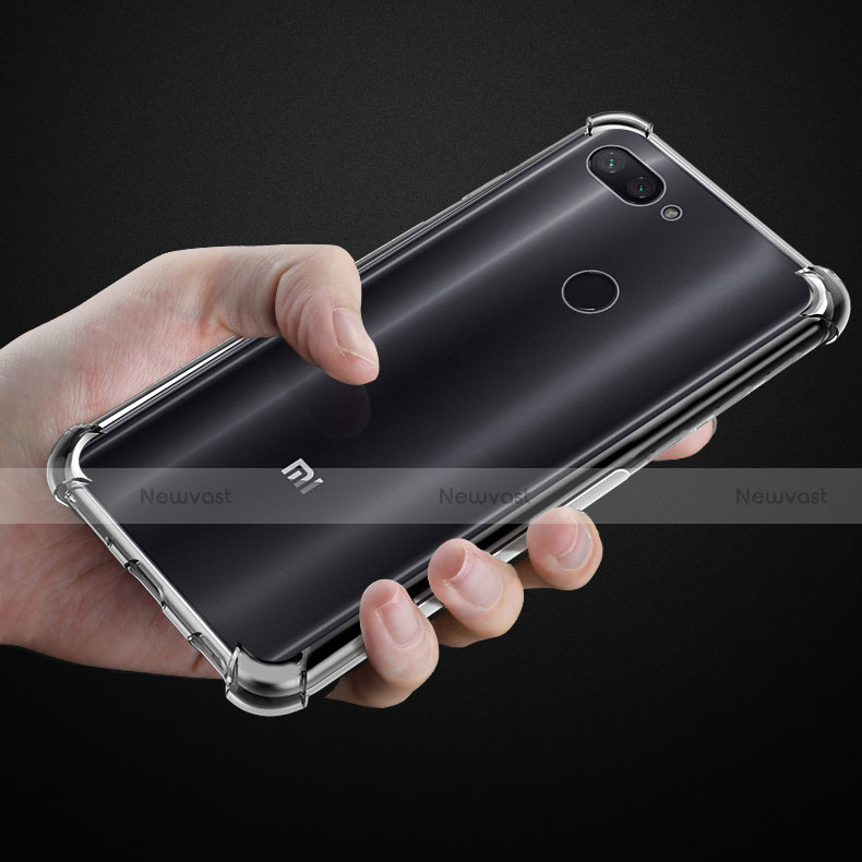 Ultra-thin Transparent TPU Soft Case T04 for Xiaomi Mi 8 Lite Clear