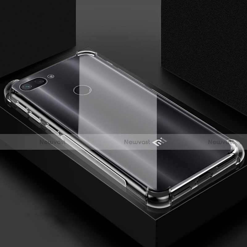 Ultra-thin Transparent TPU Soft Case T04 for Xiaomi Mi 8 Lite Clear