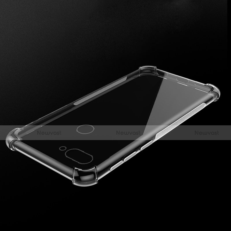 Ultra-thin Transparent TPU Soft Case T04 for Xiaomi Mi 8 Lite Clear