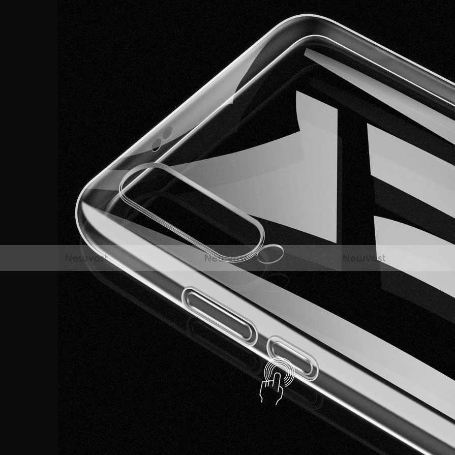 Ultra-thin Transparent TPU Soft Case T04 for Xiaomi Mi A3 Lite Clear
