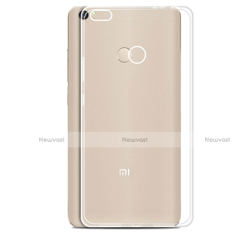 Ultra-thin Transparent TPU Soft Case T04 for Xiaomi Mi Max Clear