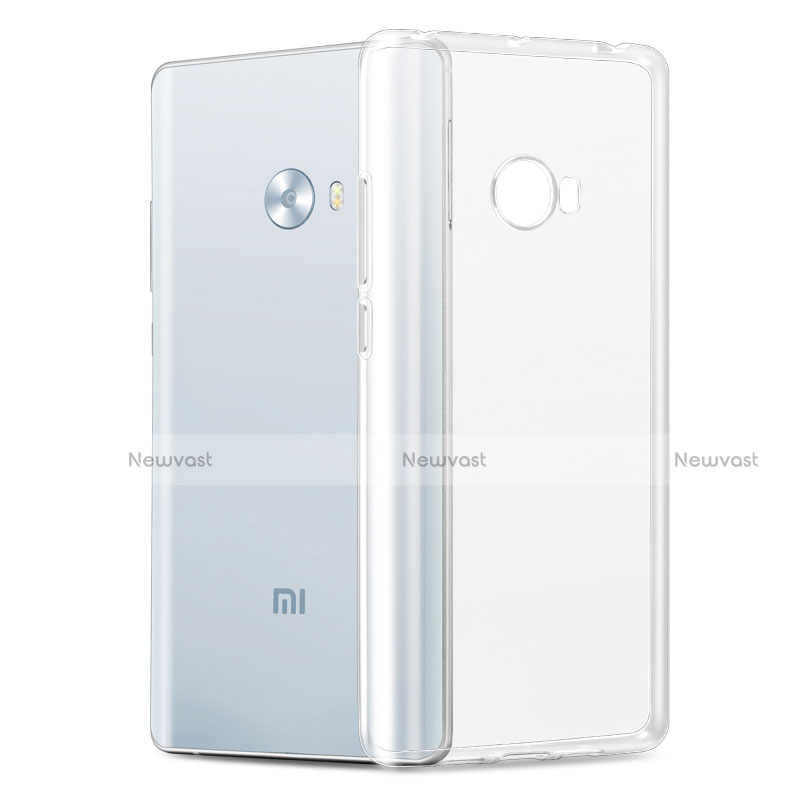 Ultra-thin Transparent TPU Soft Case T04 for Xiaomi Mi Note 2 Clear