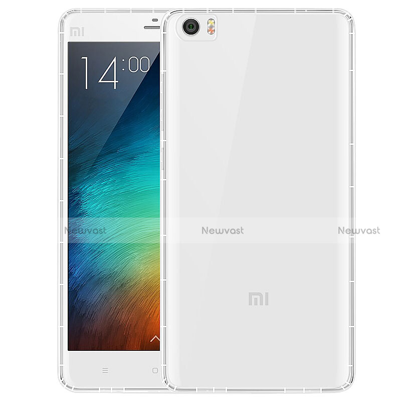 Ultra-thin Transparent TPU Soft Case T04 for Xiaomi Mi Note Clear