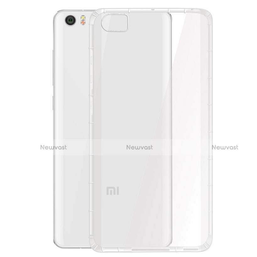 Ultra-thin Transparent TPU Soft Case T04 for Xiaomi Mi Note Clear