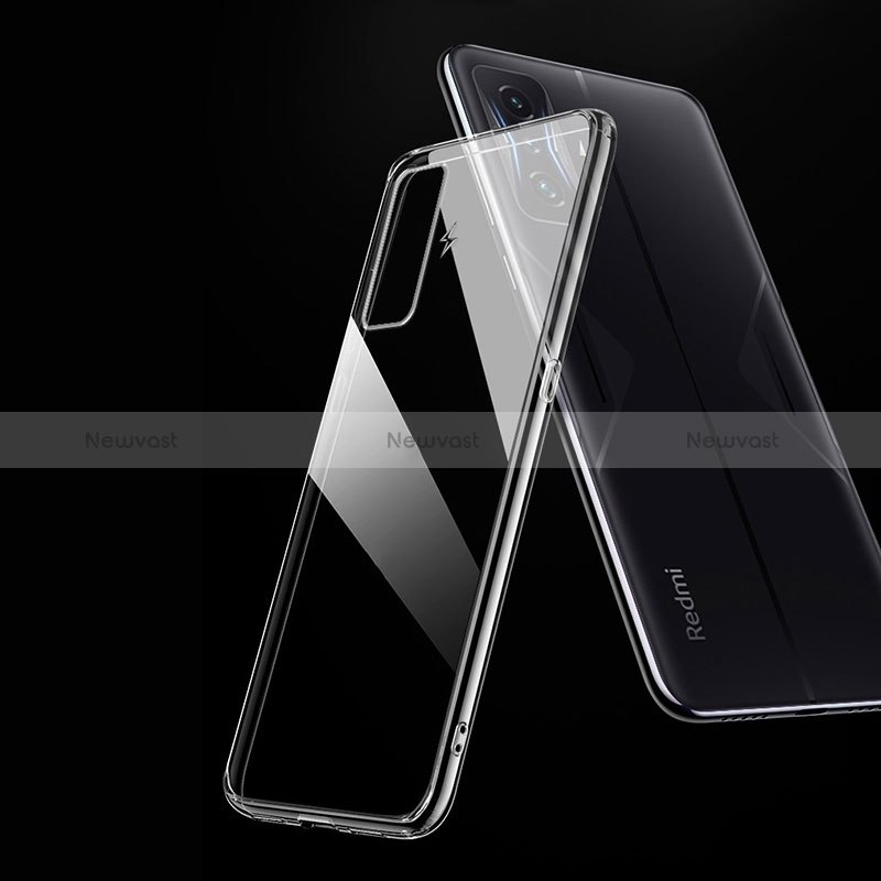 Ultra-thin Transparent TPU Soft Case T04 for Xiaomi Poco F4 GT 5G Clear