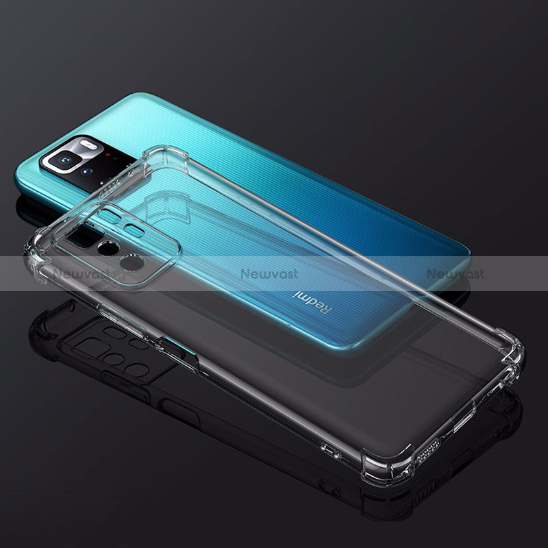 Ultra-thin Transparent TPU Soft Case T04 for Xiaomi Poco X3 GT 5G Clear