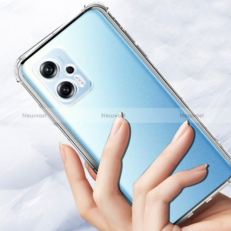 Ultra-thin Transparent TPU Soft Case T04 for Xiaomi Poco X4 GT 5G Clear