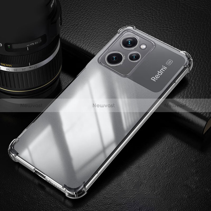 Ultra-thin Transparent TPU Soft Case T04 for Xiaomi Poco X5 Pro 5G Clear