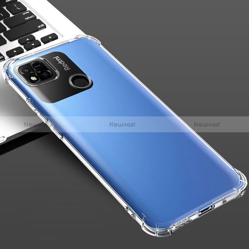 Ultra-thin Transparent TPU Soft Case T04 for Xiaomi Redmi 10A 4G Clear