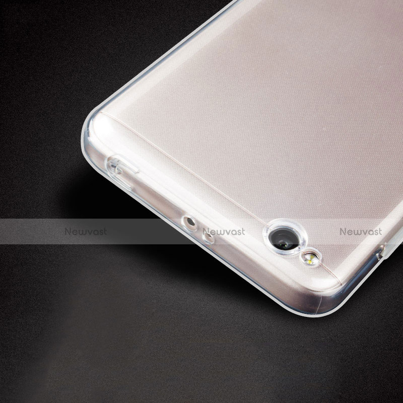 Ultra-thin Transparent TPU Soft Case T04 for Xiaomi Redmi 4A Clear