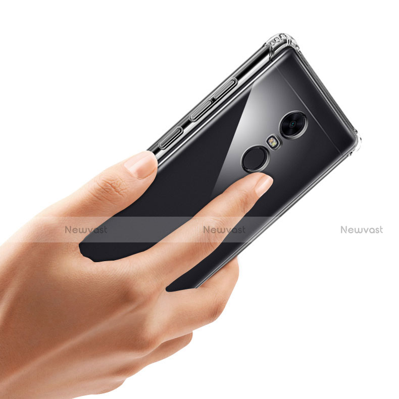 Ultra-thin Transparent TPU Soft Case T04 for Xiaomi Redmi 5 Plus Clear