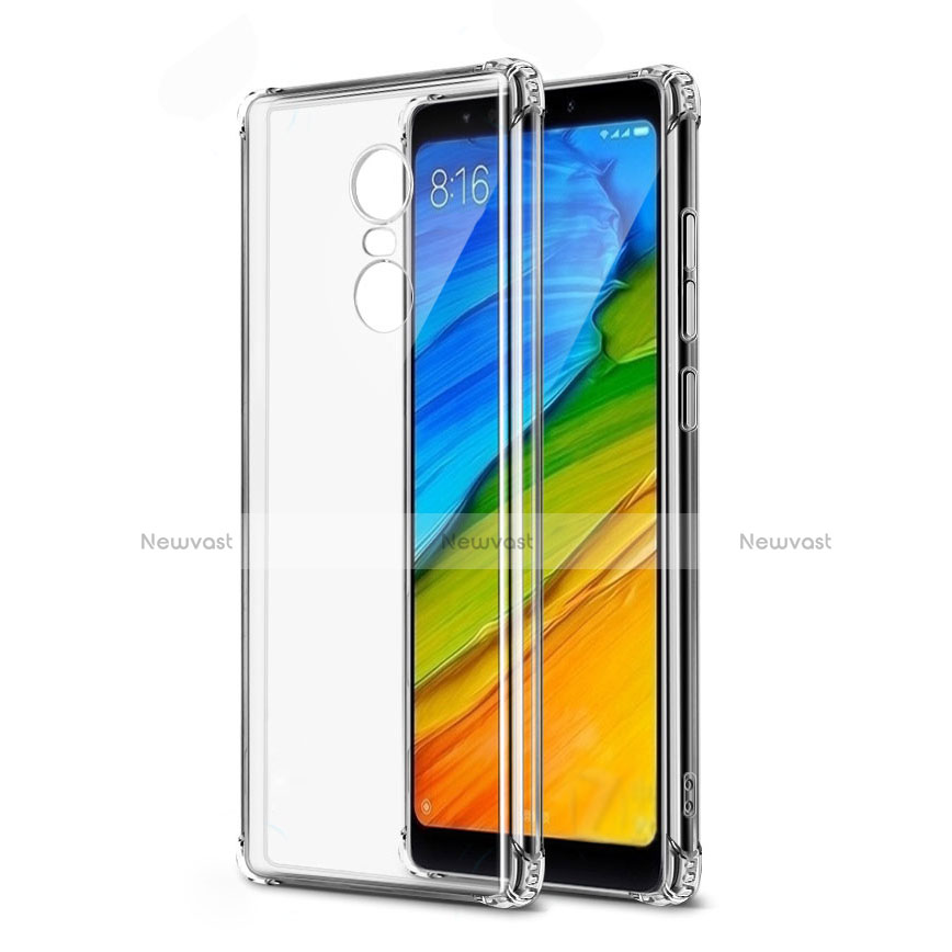 Ultra-thin Transparent TPU Soft Case T04 for Xiaomi Redmi 5 Plus Clear