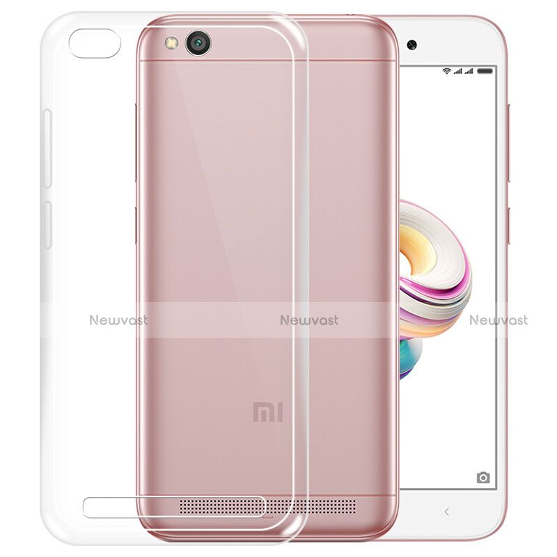 Ultra-thin Transparent TPU Soft Case T04 for Xiaomi Redmi 5A Clear