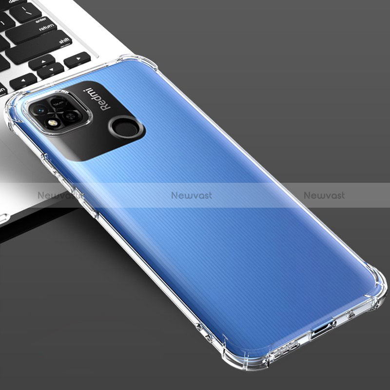 Ultra-thin Transparent TPU Soft Case T04 for Xiaomi Redmi 9 Activ Clear