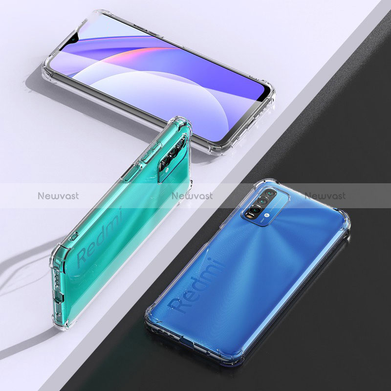 Ultra-thin Transparent TPU Soft Case T04 for Xiaomi Redmi 9 Power Clear