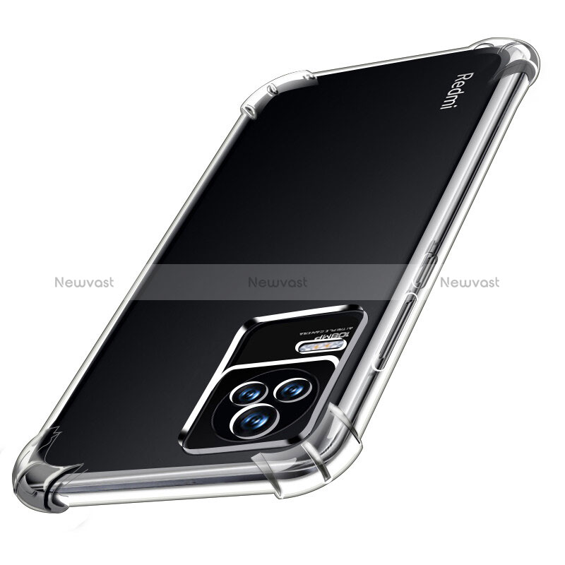 Ultra-thin Transparent TPU Soft Case T04 for Xiaomi Redmi K40S 5G Clear