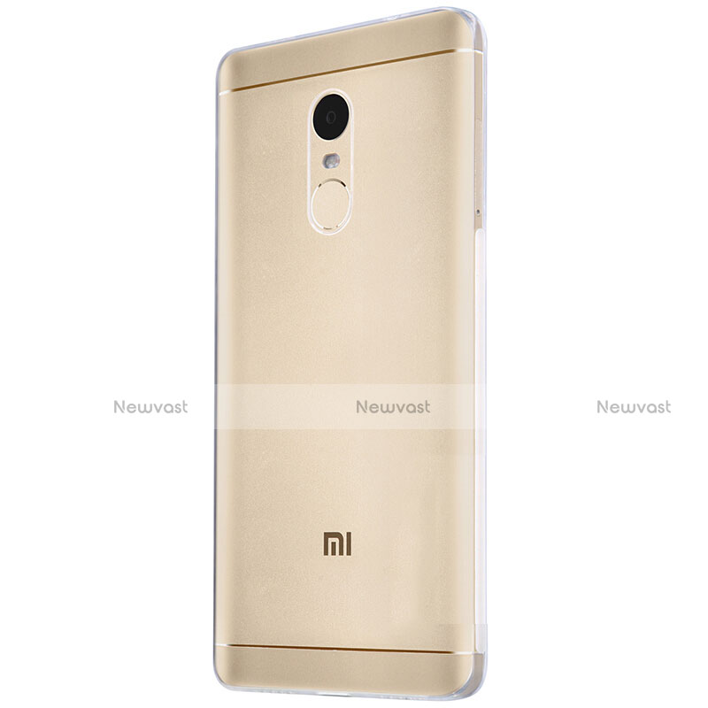 Ultra-thin Transparent TPU Soft Case T04 for Xiaomi Redmi Note 4 Standard Edition Clear