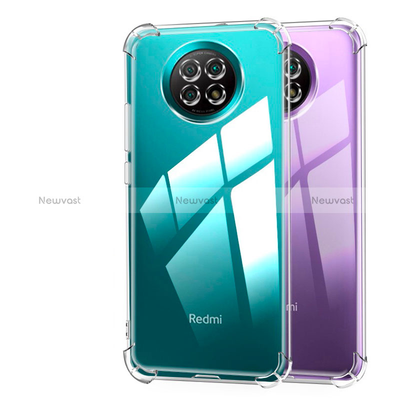 Ultra-thin Transparent TPU Soft Case T04 for Xiaomi Redmi Note 9T 5G Clear